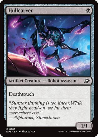 Hullcarver (EOE-105) - [Edge of Eternities] Foil