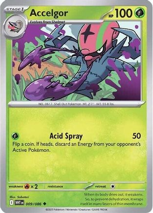Accelgor 9 - [SV White Flare]