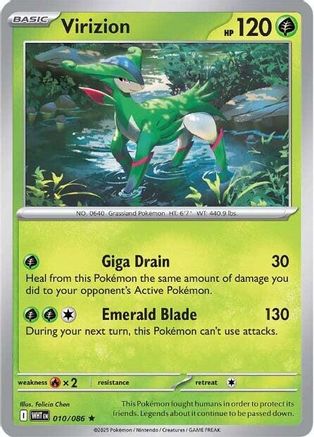 Virizion 10 - [SV White Flare] Holofoil