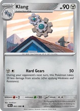 Klang 062/086 - [SV Black Bolt] Reverse Holofoil
