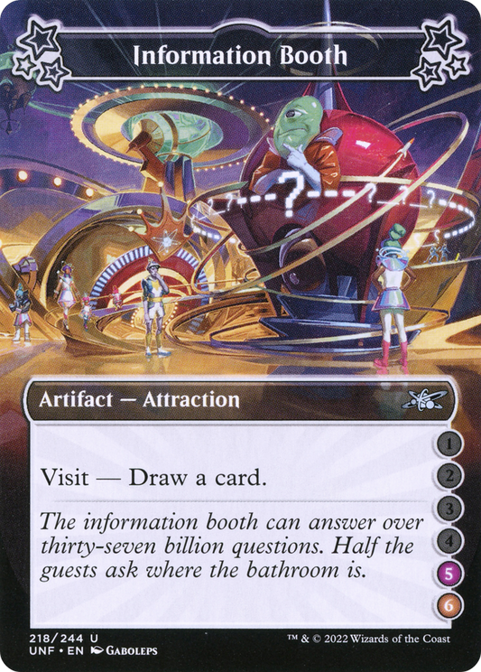 Information Booth (UNF-218D) - [Unfinity] Foil