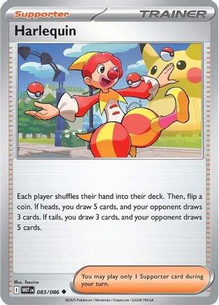 Harlequin 83 - [SV White Flare] Reverse Holofoil