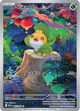 Sewaddle - 087/086 87 - [SV White Flare] Holofoil