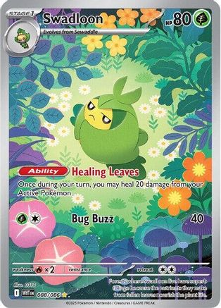 Swadloon - 088/086 88 - [SV White Flare] Holofoil