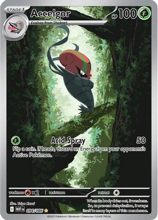 Accelgor - 094/086 94 - [SV White Flare] Holofoil