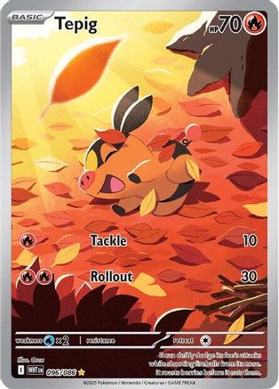 Tepig - 096/086 96 - [SV White Flare] Holofoil