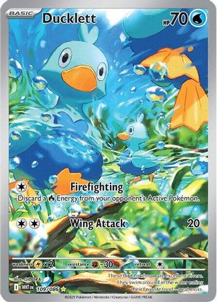 Ducklett - 109/086 109 - [SV White Flare] Holofoil