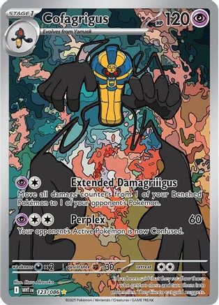 Cofagrigus - 123/086 123 - [SV White Flare] Holofoil