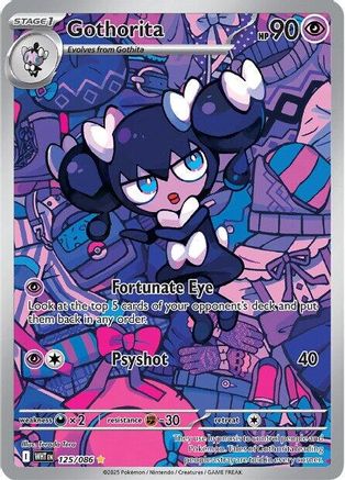 Gothorita - 125/086 - [SV White Flare] Holofoil