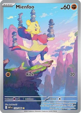 Mienfoo - 133/086 133 - [SV White Flare] Holofoil