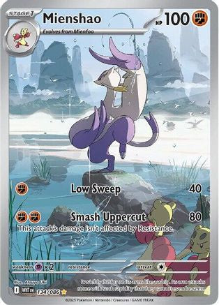 Mienshao - 134/086 - [SV White Flare] Holofoil