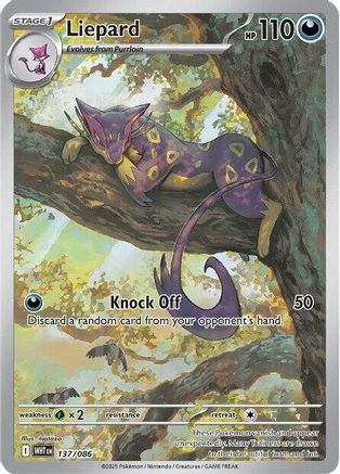 Liepard - 137/086 137 - [SV White Flare] Holofoil