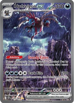 Hydreigon ex - 169/086 169 - [SV White Flare] Holofoil