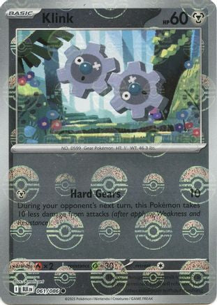 Klink (Poke Ball Pattern) 61 - [SV Black Bolt] Holofoil