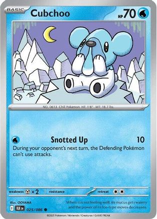Cubchoo 25 - [SV Black Bolt]