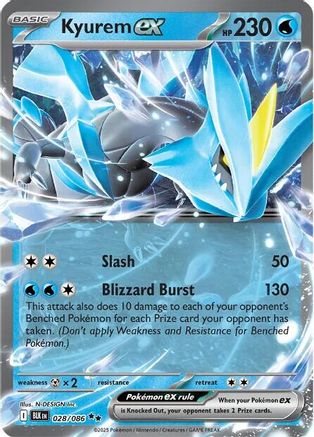 Kyurem ex 28 - [SV Black Bolt] Holofoil