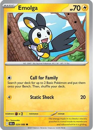 Emolga 29 - [SV Black Bolt]