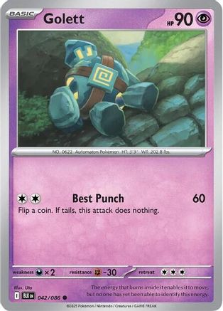 Golett 42 - [SV Black Bolt] Reverse Holofoil