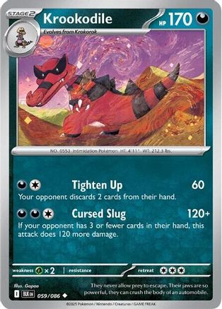 Krookodile 59 - [SV Black Bolt] Holofoil