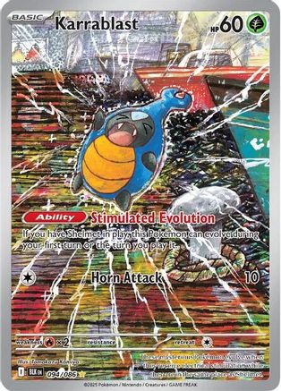 Karrablast - 094/086 94 - [SV Black Bolt] Holofoil