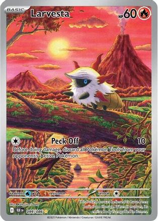 Larvesta - 099/086 99 - [SV Black Bolt] Holofoil
