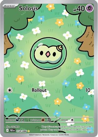 Solosis - 118/086 118 - [SV Black Bolt] Holofoil