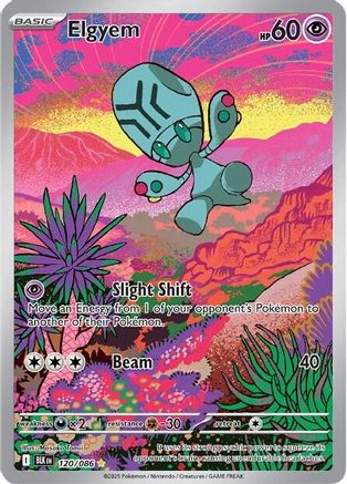 Elgyem - 120/086 120 - [SV Black Bolt] Holofoil