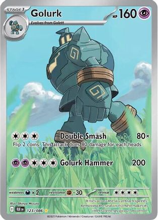 Golurk - 123/086 123 - [SV Black Bolt] Holofoil