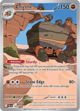 Crustle - 130/086 130 - [SV Black Bolt] Holofoil