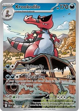 Krookodile - 137/086 137 - [SV Black Bolt] Holofoil