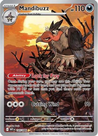 Mandibuzz - 145/086 - [SV White Flare] Holofoil