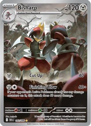 Bisharp - 143/086 143 - [SV Black Bolt] Holofoil