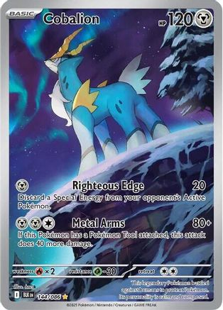 Cobalion - 144/086 144 - [SV Black Bolt] Holofoil