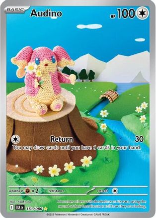 Audino - 151/086 151 - [SV Black Bolt] Holofoil