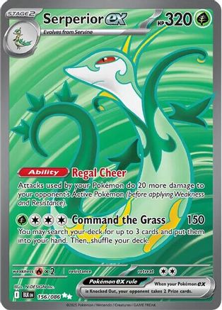 Serperior ex - 156/086 156 - [SV Black Bolt] Holofoil