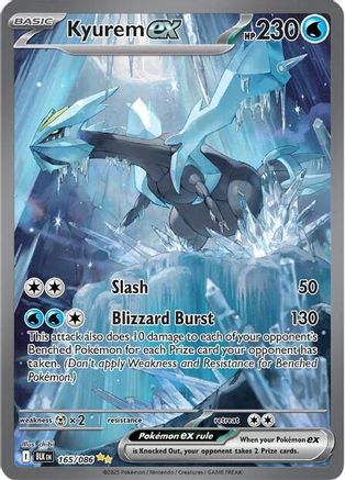 Kyurem ex - 165/086 165 - [SV Black Bolt] Holofoil