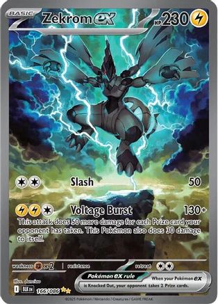 Zekrom ex - 166/086 166 - [SV Black Bolt] Holofoil
