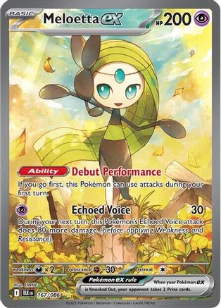 Meloetta ex - 167/086 - [SV Black Bolt] Holofoil