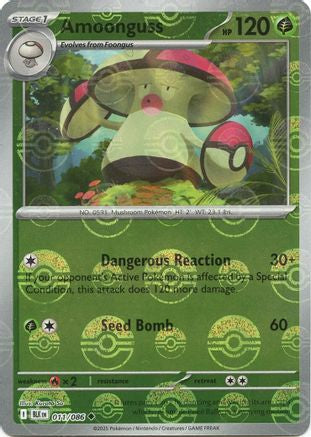 Amoonguss (Poke Ball Pattern) 11 - [SV Black Bolt] Holofoil