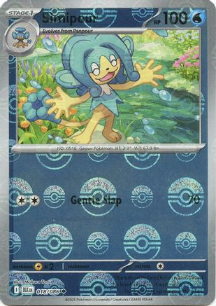 Simipour (Poke Ball Pattern) 18 - [SV Black Bolt] Holofoil
