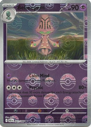 Beheeyem (Poke Ball Pattern) 41 - [SV Black Bolt] Holofoil