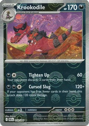 Krookodile (Poke Ball Pattern) 59 - [SV Black Bolt] Holofoil