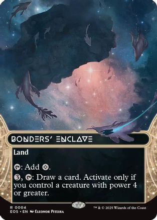 Bonders' Enclave (0004) (Borderless) (EOS-004) - [Edge of Eternities: Stellar Sights]
