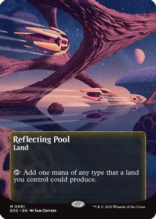 Reflecting Pool (0081) (Borderless) (EOS-081) - [Edge of Eternities: Stellar Sights]