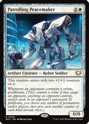 Patrolling Peacemaker (EOC-005) - [Commander: Edge of Eternities]