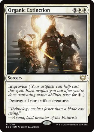 Organic Extinction (EOC-066) - [Commander: Edge of Eternities]