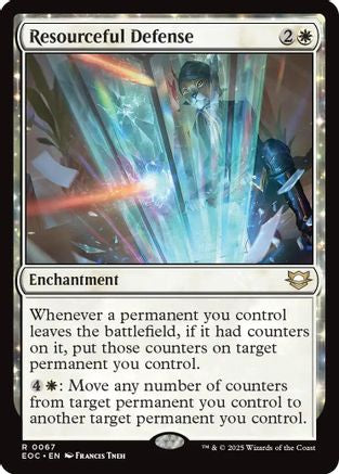 Resourceful Defense (EOC-067) - [Commander: Edge of Eternities]