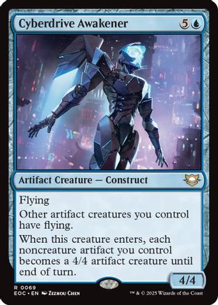 Cyberdrive Awakener (EOC-069) - [Commander: Edge of Eternities]
