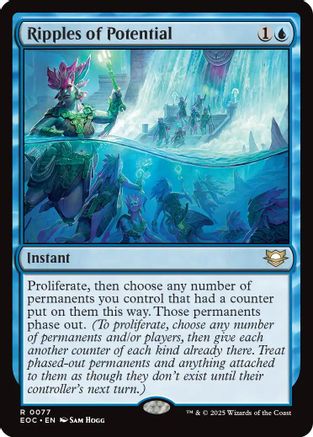 Ripples of Potential (EOC-077) - [Commander: Edge of Eternities]