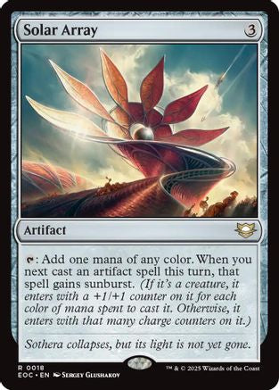 Solar Array (EOC-018) - [Commander: Edge of Eternities]
